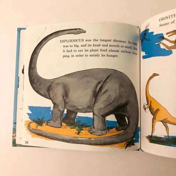 Vintage 1969 My Visit to the Dinosaurs by Aliki Science Book - Picture 13 of 16